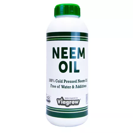 Viagrow Neem Oil Seed Extract Cold Pressed 32 oz / Makes 48 Gallons Soil Amendments