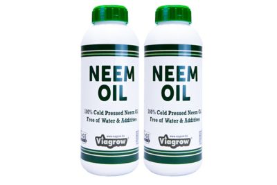 Viagrow Cold Pressed Neem Oil Seed Extract, (64 oz. / Makes 96 gal.), OMRI Listed (32 oz. Bottles, 2-Pack)