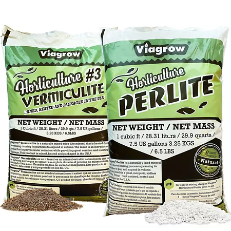 Viagrow 7 lb 1 cu Pi Vermiculite Perlite Combo Soil Amendments