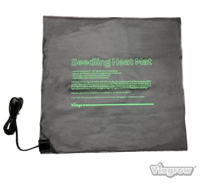 Viagrow 400 sq. in. 2-Tray MET Standard Seedling Heat Mat, 20 in. x 20 in.