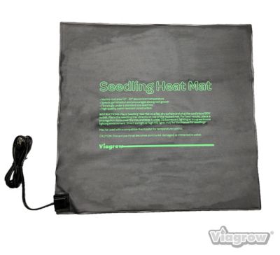 Viagrow Two Tray Seedling MET Standard Heat Mat, 20 in. x 20 in.