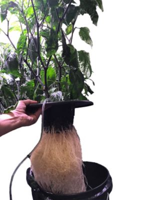 Image showing  6 in. Mesh Hydroponic Bucket Lids, 6-Pack