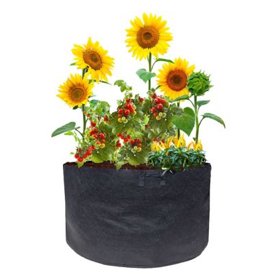 Viagrow Fabric Pot with Handles (2-Pack), 65 Gallon Garden Bed