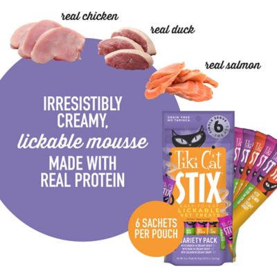 Image showing  STIX Lickable Wet Cat Treat Grain Free, 3 oz. 6 ct.