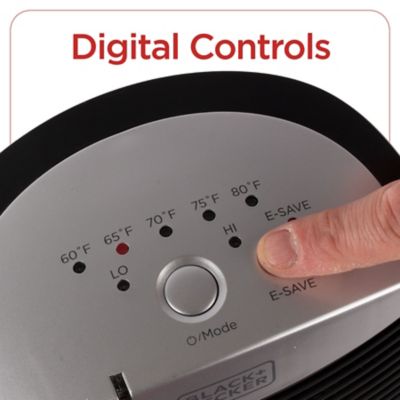 Image showing  Indoor Space Heater, Infrared Heater with E-Save Function, 1500W, BHDE1706