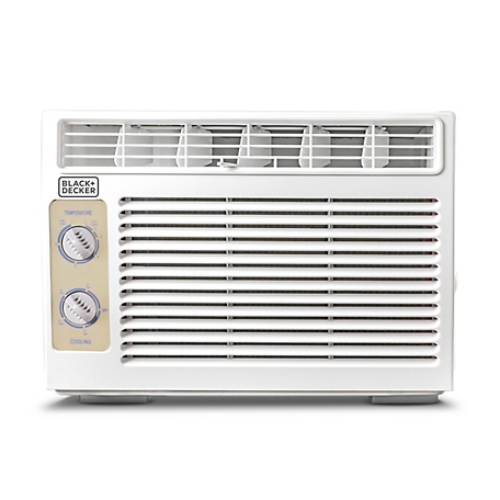 Black & Decker Window Air Conditioner 5000 BTU, Cools Up to 150 sq. ft., BD05MWT6