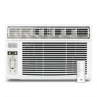 Black & Decker Window Air Conditioner with Remote Control, 6000 BTU, BD06WT6