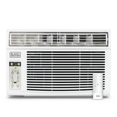 Black & Decker Window Air Conditioner with Remote Control, 8000 BTU, BD08WT6
