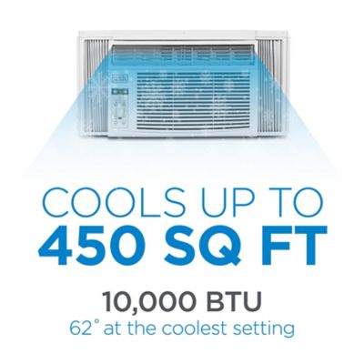 Image showing  Window Air Conditioner with Remote Control, 10000 BTU, Cools Up to 450 sq. ft., BD10WT6