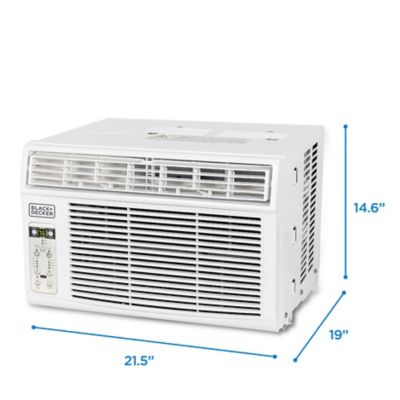 Image showing 5 th Black & Decker 115V Window Air Conditioner with Remote Control, 700 sq. ft., 14,500 BTU