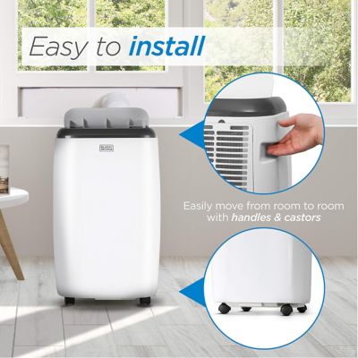 Image showing  115V Portable Air Conditioner with Remote Control, 250 sq. ft., 10,000 BTU