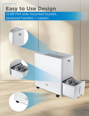 Image showing  50 pt. Dehumidifier with Built-In Drain Pump, 4,500 sq. ft.