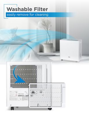 Image showing 6 th Black & Decker 50 pt. Dehumidifier with Built-In Drain Pump, 4,500 sq. ft.