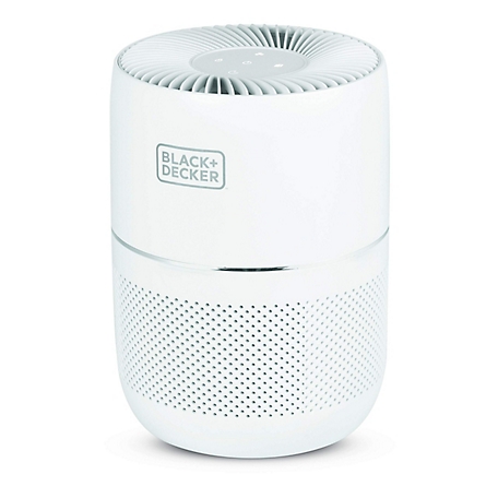 Black & Decker Tabletop Air Purifier 3-Stage Filtration System-Hepa Air Purifier for Home, BAPT01