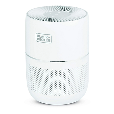 Black & Decker Tabletop Air Purifier 3-Stage Filtration System-Hepa Air Purifier for Home, BAPT01