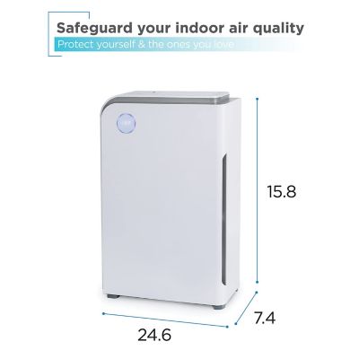 Image showing  Air Purifier with UV Technology with 4-Stage Filtration System, 250 sq. ft.