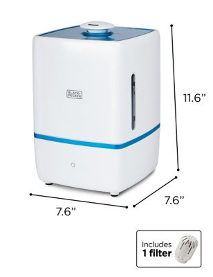 Image showing 6 th Black & Decker 1.32 gal. Ultrasonic Humidifier, BUH005