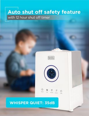 Image showing  1.45 gal. Ultrasonic Humidifier with Full Function Remote, BUHDR055