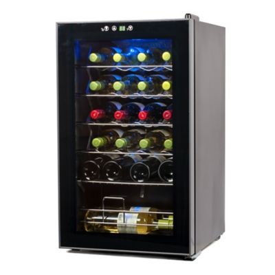 Black & Decker 24 Bottle Wine Cooler Refrigerator, Compressor Cooling