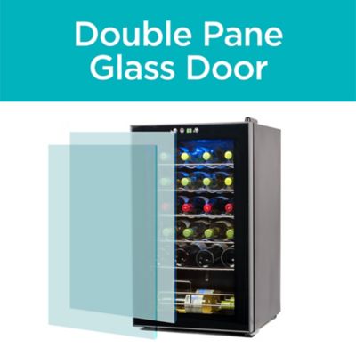 Image showing  24 Bottle Wine Cooler Refrigerator, Compressor Cooling