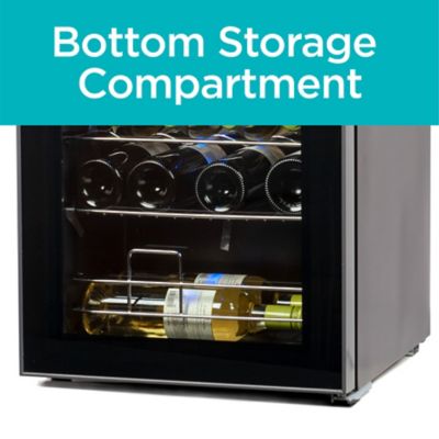 Image showing  24 Bottle Wine Cooler Refrigerator, Compressor Cooling