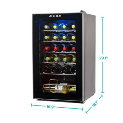 Image showing 7 th Black & Decker 24 Bottle Wine Cooler Refrigerator, Compressor Cooling