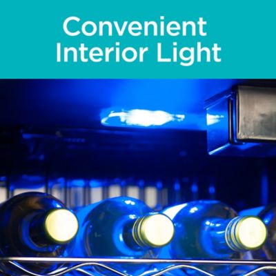 Image showing 5 th Black & Decker 26 Bottle Wine Cooler Refrigerator, Compressor Cooling, BD61536