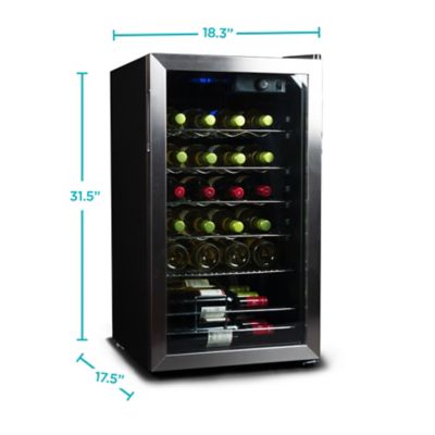 Image showing 7 th Black & Decker 26 Bottle Wine Cooler Refrigerator, Compressor Cooling, BD61536