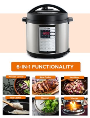 Image showing  6.3 qt. Electric Pressure Cooker with 24-Hour Preset Timer