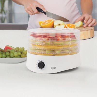Image showing 5 th Commercial CHEF 5-Tray Food Dehydrator, White