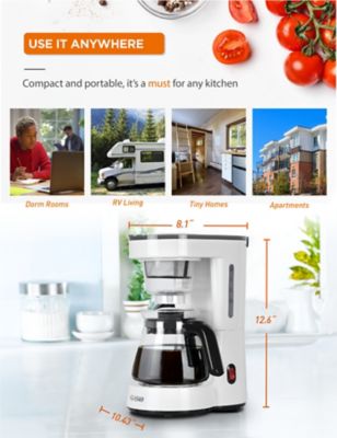 Image showing 6 th Commercial CHEF 5-Cup Drip Coffee Maker