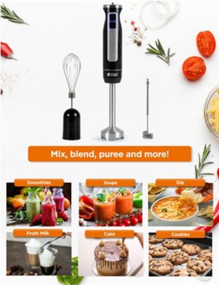 Image showing  Multi-Purpose Immersion Hand Blender with Stainless Steel Blade