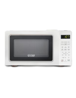 Commercial CHEF Chm770 Counter Top Microwave, 0.7 cu. ft., CHM770W