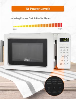 Image showing  Chm770 Counter Top Microwave, 0.7 cu. ft., CHM770W