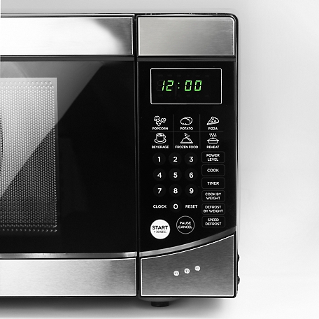 Commercial CHEF Countertop Microwave Oven 900 Watt, 0.9 cu. ft