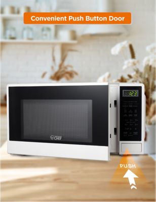 Image showing  1.1 cu. ft. Countertop Microwave Oven, White