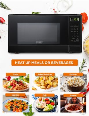 Image showing  1.1 cu. ft. Countertop Microwave Oven, Black
