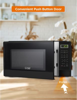 Image showing  1.1 cu. ft. Countertop Microwave Oven, Black