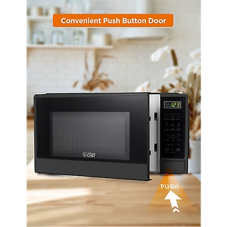 Commercial CHEF Countertop Microwave, 1.1 cu. ft., White, CHCM11100W at  Tractor Supply Co.