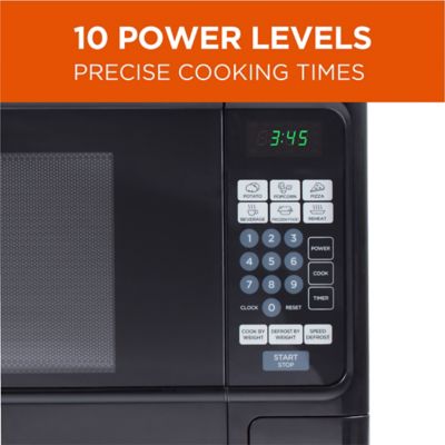 Image showing 6 th Commercial CHEF 1.1 cu. ft. Countertop Microwave Oven, Black