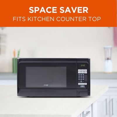 Image showing 7 th Commercial CHEF 1.1 cu. ft. Countertop Microwave Oven, Black