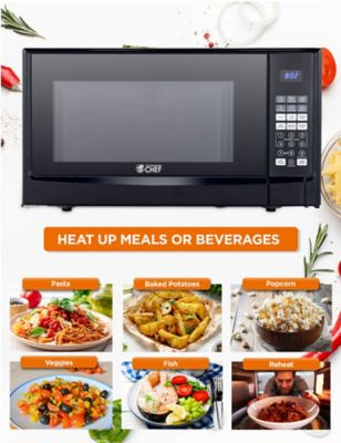 Image showing  1.4 cu. ft. Countertop Microwave Oven, Black