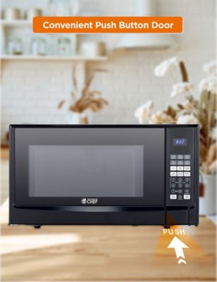 Image showing  1.4 cu. ft. Countertop Microwave Oven, Black