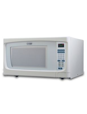 Commercial CHEF 1.6 cu. ft. Countertop Microwave Oven, White
