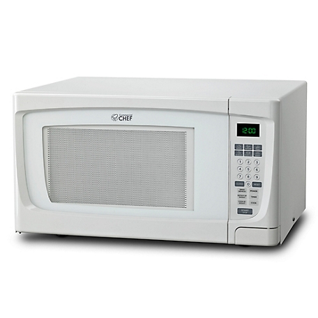 Commercial CHEF Countertop Microwave Oven,1000 Watts, CHM16100W6C
