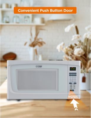 Image showing  1.6 cu. ft. Countertop Microwave Oven, White
