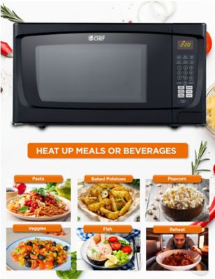 Image showing  1.6 cu. ft. Countertop Microwave Oven, Black