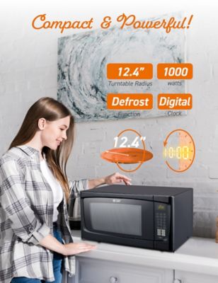 Image showing  1.6 cu. ft. Countertop Microwave Oven, Black