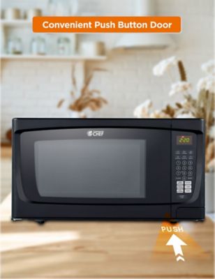 Image showing  1.6 cu. ft. Countertop Microwave Oven, Black