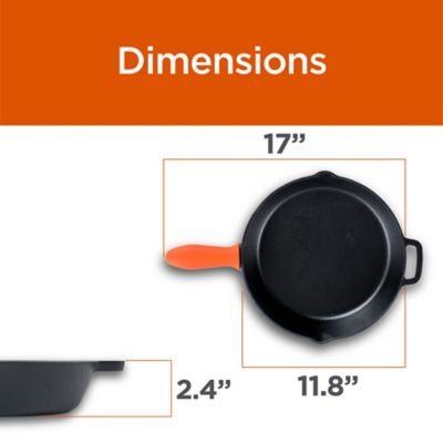 Image showing  Cast Iron Skillet Pan (12 in. Skillet), CHFL12